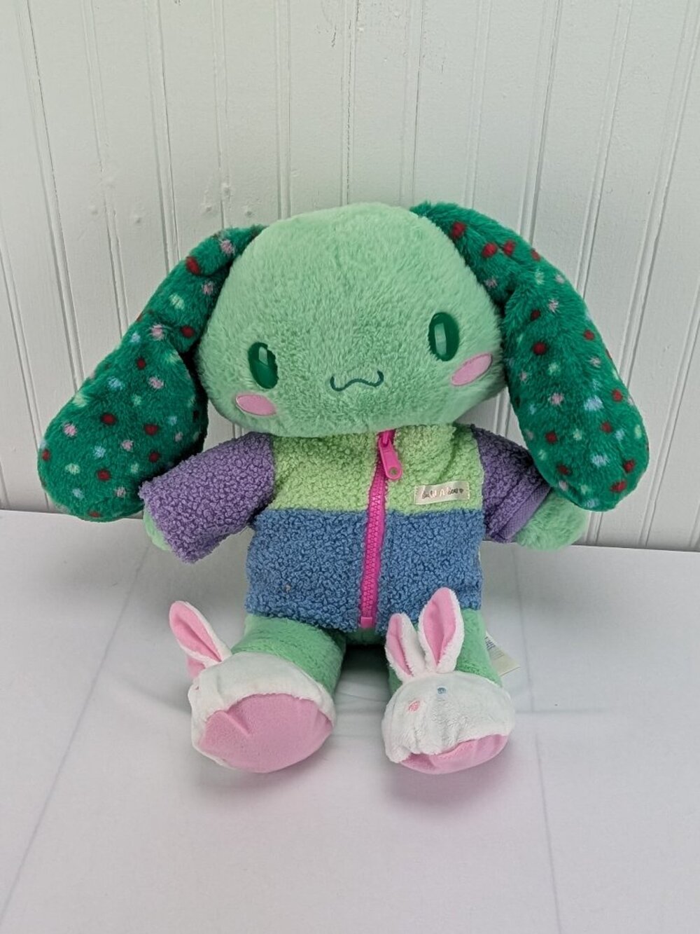 Build A Bear Cinnamoroll Mint Green Plush 16" Stuffed Animal Sanrio in Outfit